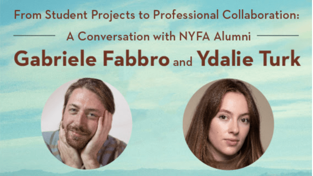 Conversation with NYFA Alumni Gabriele Fabbro & Ydalie Turk on their latest feature collaboration "Trifole"
